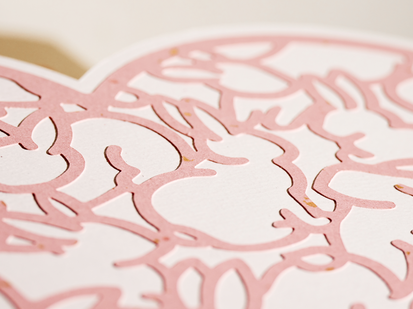 Valentine's Day Papercut Card