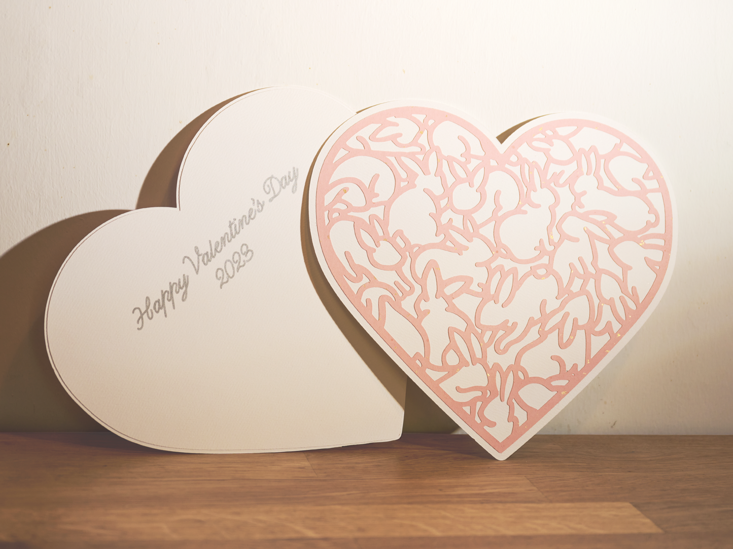 Valentine's Day Papercut Card